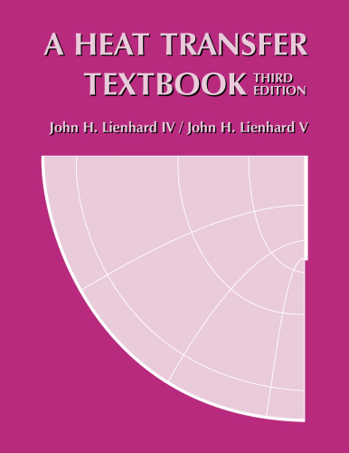 A Heat Transfer Textbook, 3rd edition