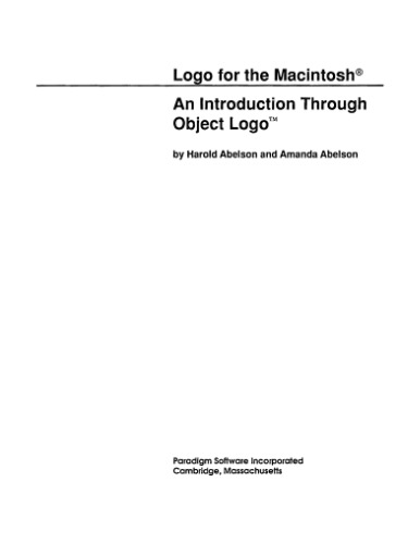 Logo for the Macintosh: An Introduction Through Object Logo