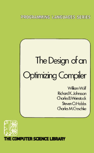 The design of an optimizing compiler