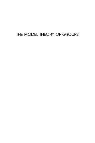 The Model theory of groups