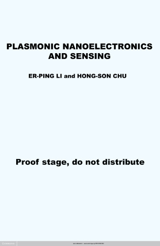 Plasmonic Nanoelectronics and Sensing