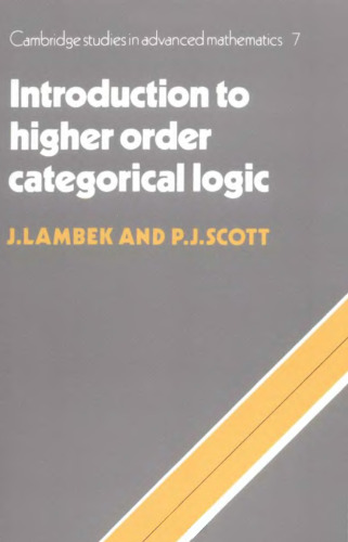 Introduction to higher-order categorical logic