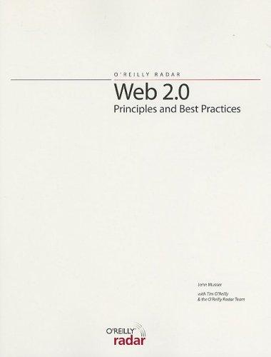 Web 2.0 Principles and Best Practices