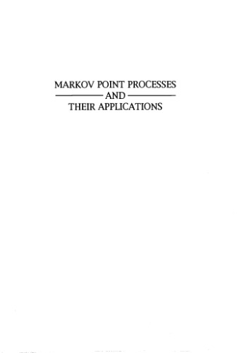 Markov Point Processes and Their Applications