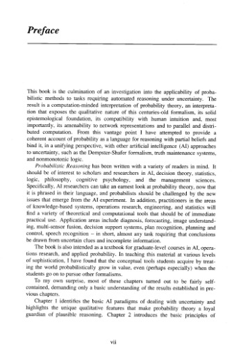 Probabilistic reasoning in intelligent systems: networks of plausible inference