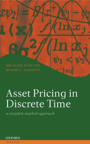 Asset pricing in discrete time: a complete markets approach