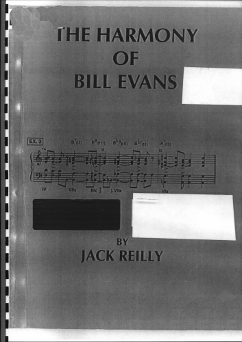 The harmony of Bill Evans