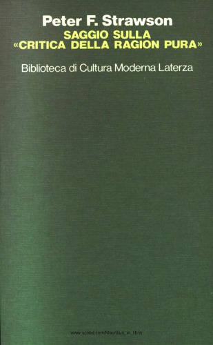 Saggio sulla «Critica della ragion pura»