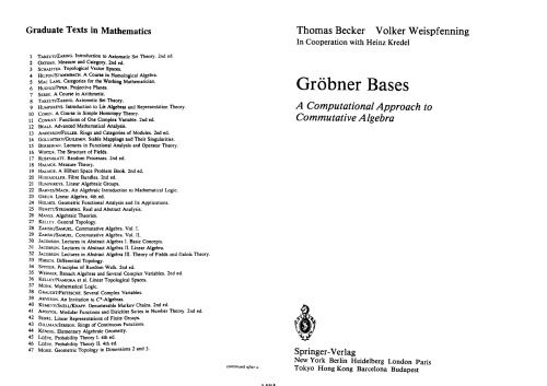 Gröbner Bases: A Computational Approach to Commutative Algebra