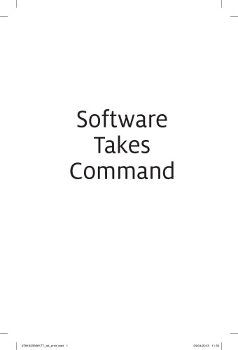 Software Takes Command