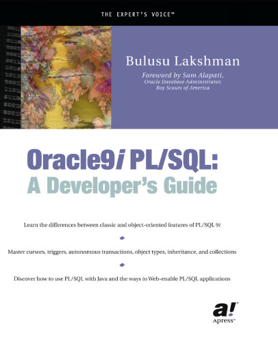 Oracle9i PL/SQL: A Developer’s Guide