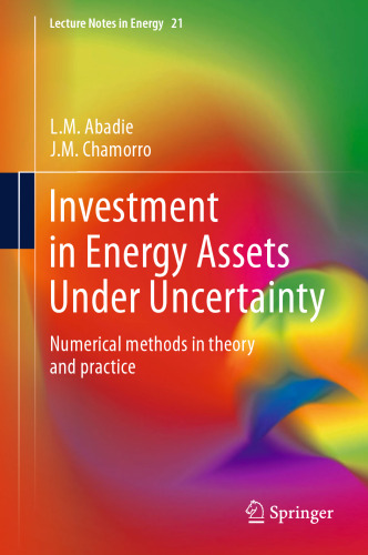 Investment in Energy Assets Under Uncertainty: Numerical methods in theory and practice