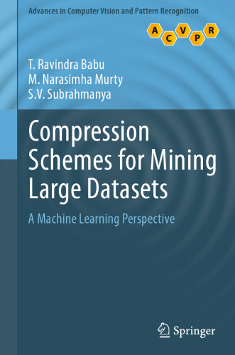 Compression Schemes for Mining Large Datasets: A Machine Learning Perspective