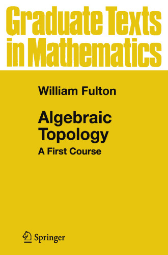 Algebraic Topology: A First Course