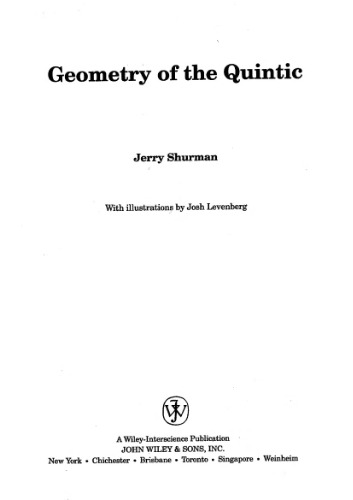 Geometry of the quintic