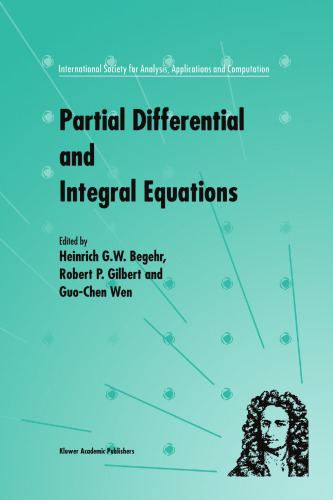 Partial Differential and Integral Equations