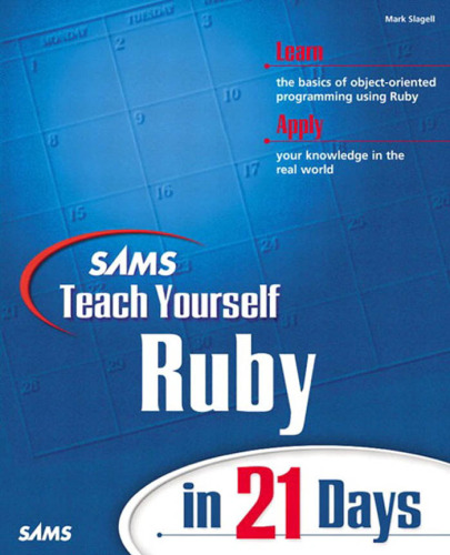 Sams teach yourself Ruby in 21 days