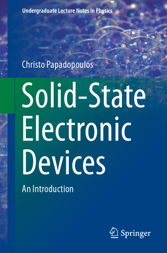 Solid-State Electronic Devices: An Introduction