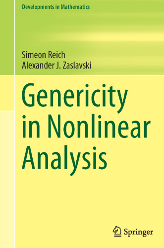 Genericity in Nonlinear Analysis