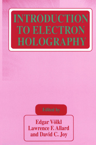 Introduction to Electron Holography