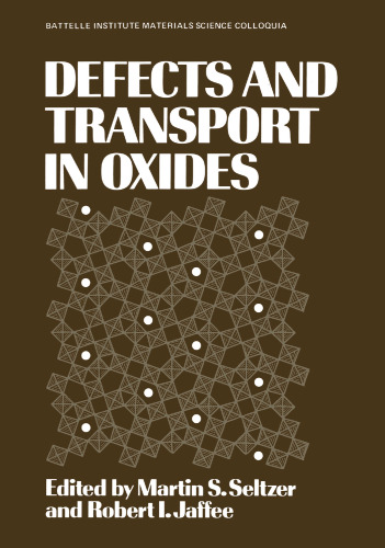 Defects and Transport in Oxides