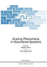 Scaling Phenomena in Disordered Systems