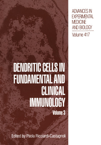 Dendritic Cells in Fundamental and Clinical Immunology