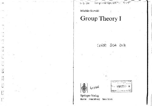 Group theory