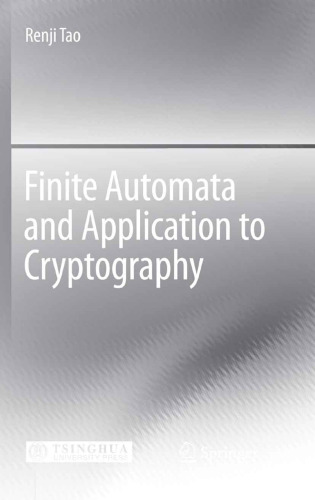 Finite automata and application to cryptography