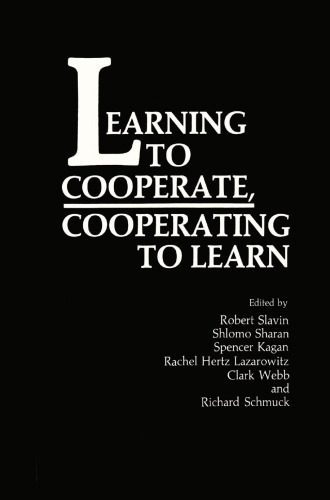 Learning to Cooperate, Cooperating to Learn