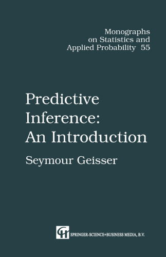 Predictive Inference: An Introduction