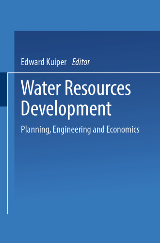 Water Resources Development: Planning, Engineering and Economics