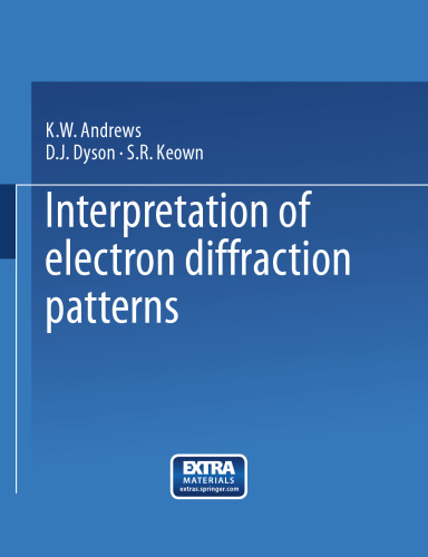 Interpretation of Electron Diffraction Patterns