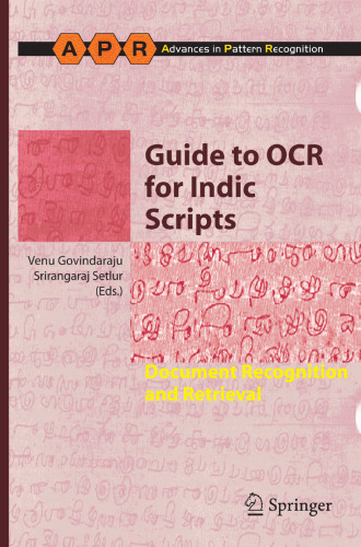 Guide to OCR for Indic Scripts: Document Recognition and Retrieval