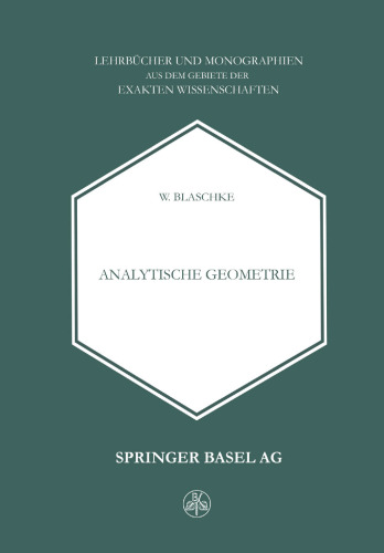 Analytische Geometrie