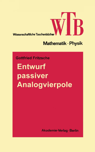 Entwurf passiver Analogvierpole: Netzwerke II