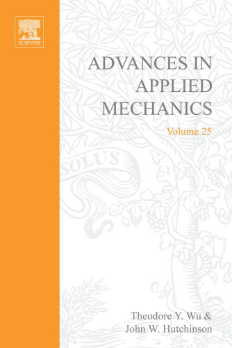 Advances in Applied Mechanics, Vol. 25