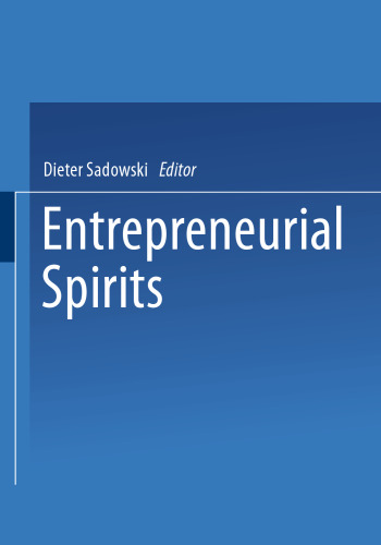 Entrepreneurial Spirits