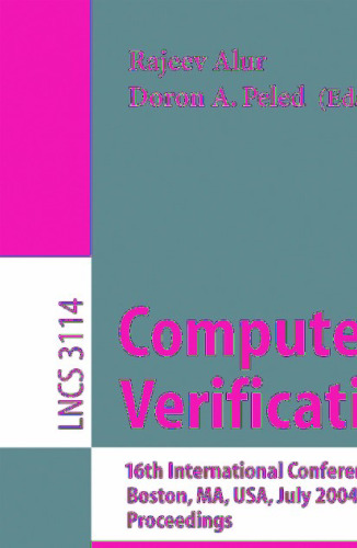 Computer Aided Verification: 16th International Conference, CAV 2004, Boston, MA, USA, July 13-17, 2004. Proceedings