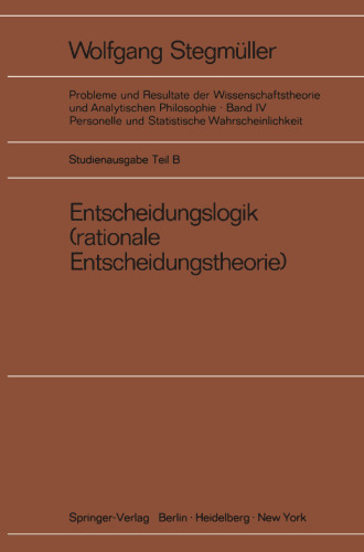 Entscheidungslogik (rationale Entscheidungstheorie)