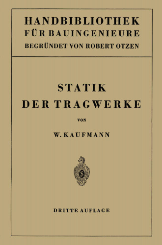 Statik der Tragwerke