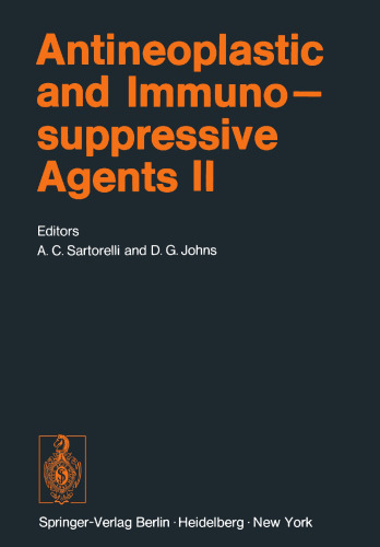 Antineoplastic and Immunosuppressive Agents: Part II