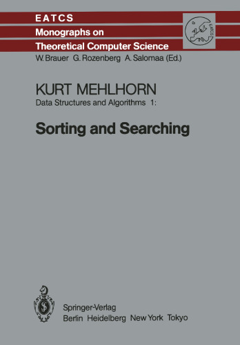 Data Structures and Algorithms 1: Sorting and Searching