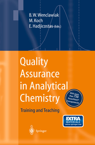 Quality Assurance in Analytical Chemistry: Training and Teaching