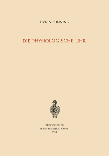 Die Physiologische Uhr