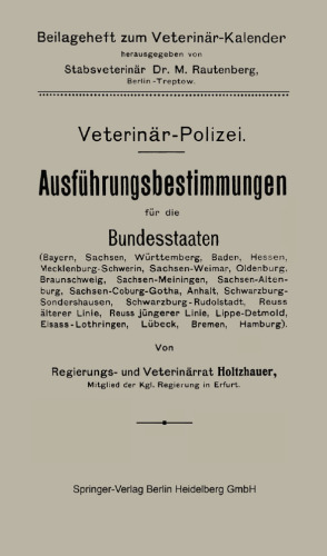 Ausführungsbestimmungen für die Bundesstaaten