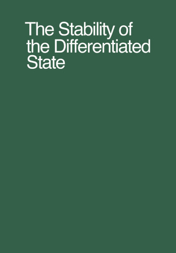 The Stability of the Differentiated State