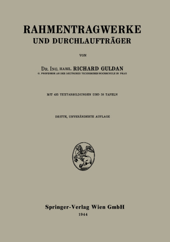 Rahmentragwerke und Durchlaufträger