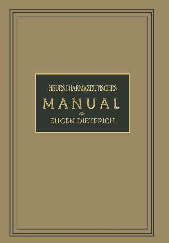 Neues Pharmazeutisches Manual