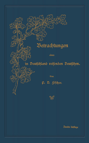 Betrachtungen eines in Deutschland reisenden Deutschen